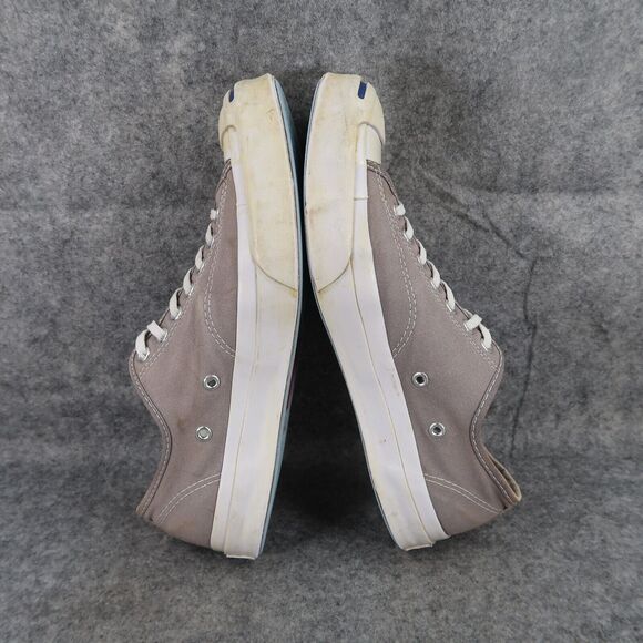 Converse Shoes Mens 9 Sneakers Jack Purcell Comfort Wedge Classic Canvas Grey - Picture 8 of 16
